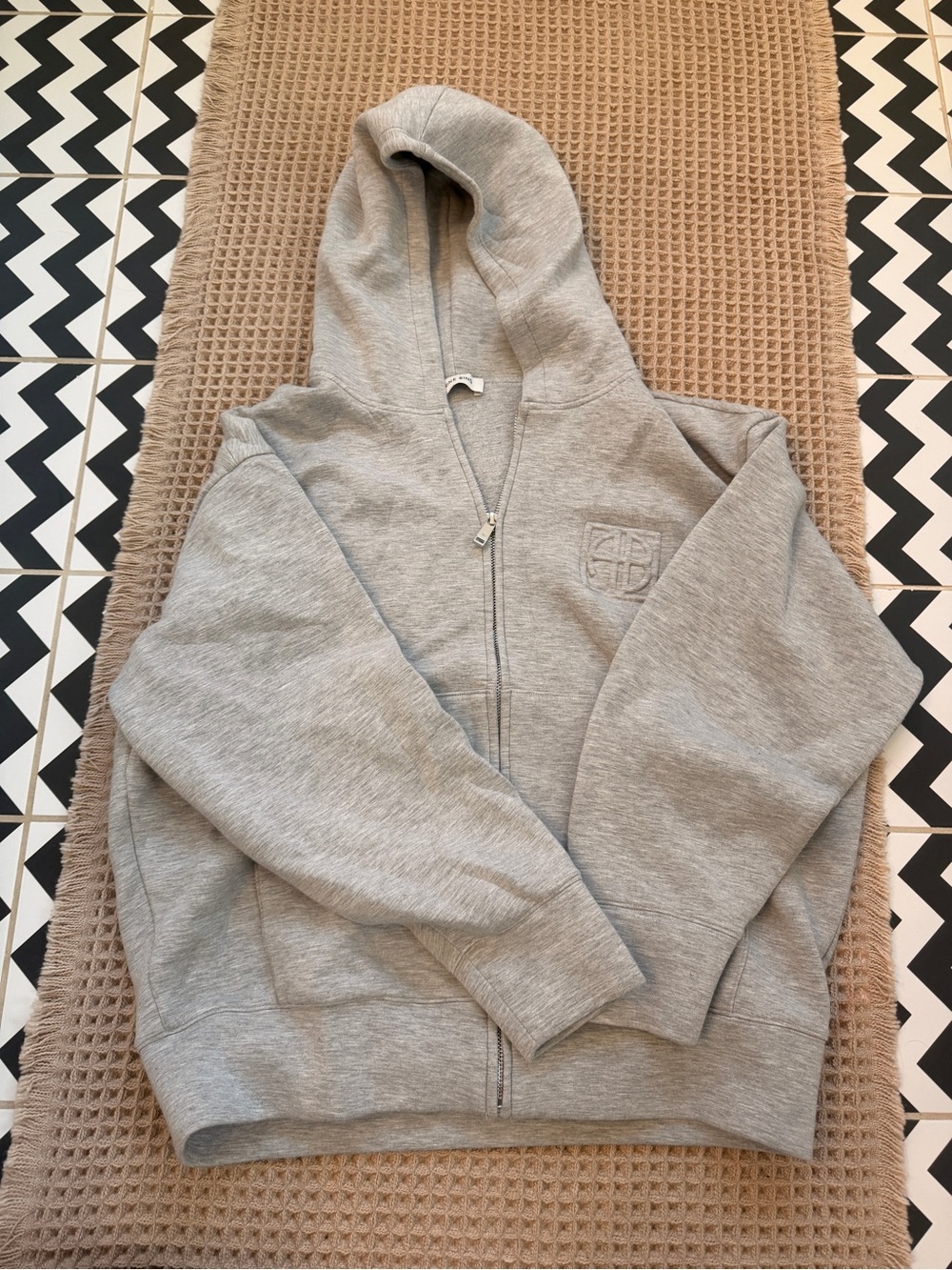 Anine Bing zip up hoodie (m)